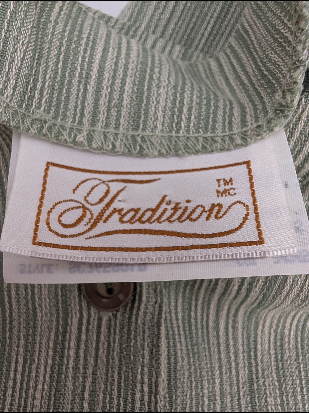  Tradition Vintage Coastal Grandmother Green Skirt Set Size 12/14 - Picture 4 of 10